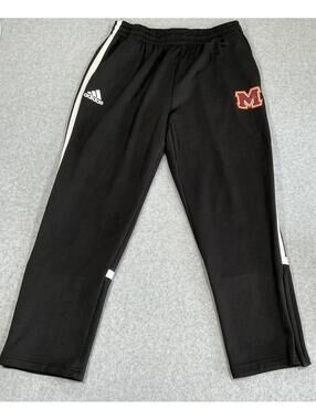 Adidas AEROREAD Team Track Pants Adult Large Black Athletic Training